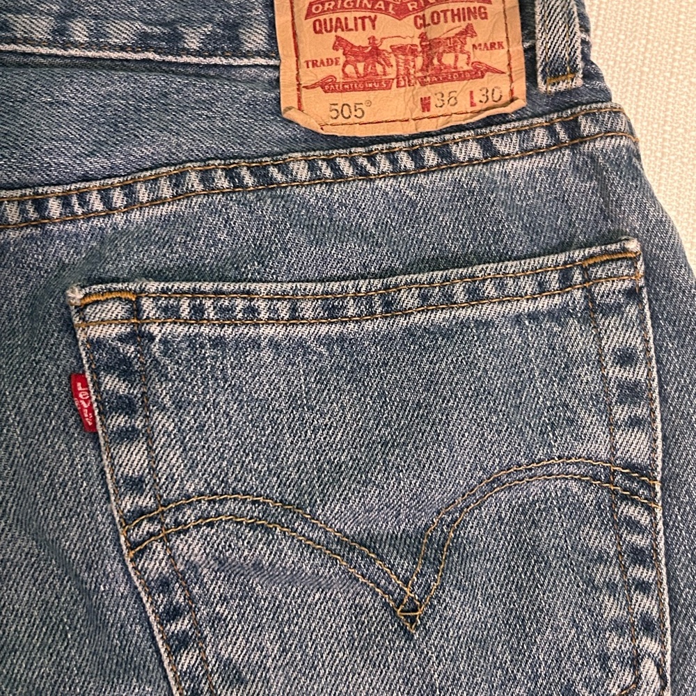 Levi's Blue Straight Jeans Classic Style